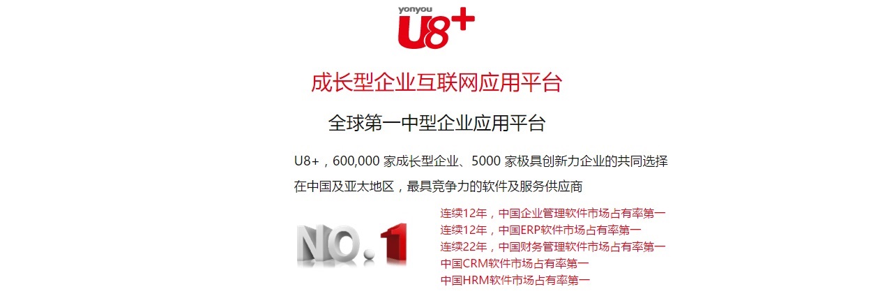 <strong>管理軟件，就選用友U8</strong>